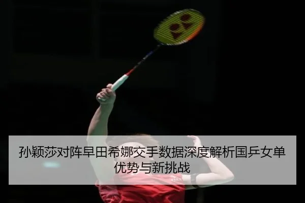 孙颖莎对阵早田希娜交手数据深度解析国乒女单优势与新挑战